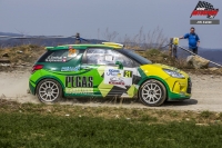 Egon Smkal - Monika Hbnerov (Citron DS3 R3T) - Rocksteel Valask Rally 2015