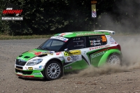 Robert Barrable - Damien Connolly (koda Fabia S2000) - Barum Czech Rally Zln 2012