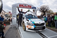 Tom Kostka - Ladislav Kuera (koda Fabia R5) - Rallysprint Kopn 2017