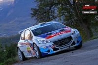 Craig Breen - Scott Martin (Peugeot 208 T16) - Rallye du Valais 2014