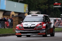 Antonn Tlusk - Jan kaloud, koda Fabia S2000 - Rallye esk Krumlov 2011