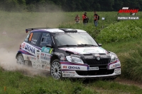 Jan Jelnek - Petr Mach (koda Fabia S2000) - Agrotec Petronas Syntium Rally Hustopee 2013