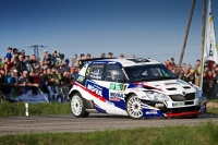 Jan ern – Petr ernohorsk, koda Fabia S2000 - Rallye umava 2015 ; foto: J.Zapletal