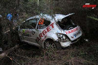 Boetti - crash na Rallye Monte Carlo 2011