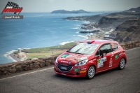 Karel Kupec - Ondej Kraja (Peugeot 208 R2) - Rally Islas Canarias 2017