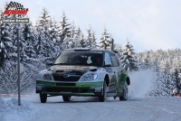 Juho Hnninen - Mikko Markkula , koda Fabia S2000 - Jnner Rallye 2012