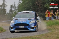 Martin Lehký - Jakub Kotál (Ford Fiesta Rally4) - Silmet Rally Příbram 2022