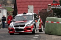 Miroslav Jake - Ladislav Kuera (Mitsubishi Lancer Evo IX) - Rally Vrchovina 2012