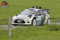 Tom Kostka - Miroslav Hou, Ford Fiesta RS WRC - Rallysprint Kopn 2013