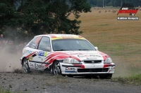 Ondej Bisaha - David Zachar, Honda Civic VTi - Rally Agropa Paejov 2012
