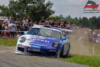 Ji Jirovec - Kateina Janovsk (Porsche 997 GT3) - Rally Paejov 2017