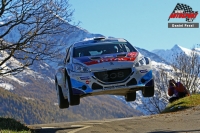 Craig Breen - Scott Martin (Peugeot 208 T16) - Rallye du Valais 2014