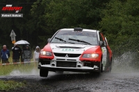 Tibor Cserhalmi - Frantiek Rajnoha (Mitsubishi Lancer Evo IX) - Rally Bohemia 2011