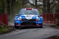 Filip Mare - Radovan Bucha, koda Fabia Rally2 Evo - Rallye umava Klatovy 2021; foto: L. Urbank (AutoSport.CZ)