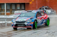 Grzegorz Grzyb - Michal Poradzisz (koda Fabia R5) - TipCars Prask Rallysprint 2018