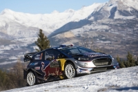 Sebastien Ogier - Julien Ingrassia, Ford Fiesta WRC - RMC 2017 ; foto: Red Bull CP