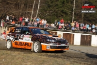 Vojtch tajf - Marcela Ehlov (Subaru Impreza Sti) - Bonver Valask Rally 2012