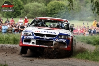 Jan Jelnek - Miroslav Kotna (Mitsubishi Lancer Evo IX) - Rallye esk Krumlov 2012