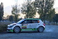 Sepp Wiegand - Frank Christian, koda Fabia S2000 - Rally du Valais 2014