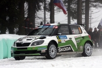 Jan Kopeck - Pavel Dresler, koda Fabia S2000 - Jnner Rallye 2013 (foto: D.Benych)