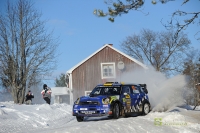 Patrik Sandell - Staffan Parmander (Mini John Cooper Works WRC) - Rally Sweden 2012