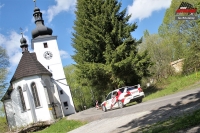 Luk Matna - Pavel Zalabk (Mitsubishi Lancer Evo IX) - Rallye esk Krumlov 2019