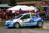 Roman tefan - Klra illerov (Renault Clio R3) - Rallye umava Klatovy 2012