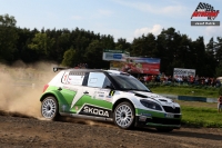 Jan Kopeck - Pavel Dresler (koda Fabia S2000) - Rally Bohemia 2013