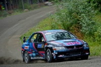 Martin Hudec – Jakub Kotl, Mitsubishi Lancer Evo IX - Rally Finland 2013