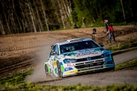 Vojtch tajf – Veronika Havelkov, Volswagen Polo GTI R5 - Rallye esk Krumlov 2019; foto: rallyservice.cz 