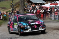 Martin Hudec - Ji ernoch (Mitsubishi Lancer Evo IX) - Rallye umava Klatovy 2012