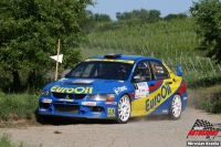 Vclav Pech - Petr Uhel (Mitsubishi Lancer Evo IX R4) - Agrotec Mogul Rally Hustopee 2011