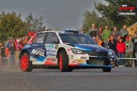 Jan ern - Petr ernohorsk (koda Fabia R5) - SVK Rally Pbram 2016