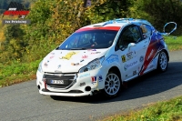 n Kundlk - Luk intal (Peugeot 208 R2) - Bonver-Partr Rally Vsetn 2016