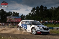 Roman Kresta - Petr Gross (koda Fabia S2000) - Rally Bohemia 2013