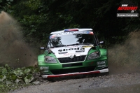 Jan Kopeck - Petr Star (koda Fabia S2000) - Barum Czech Rally Zln 2010