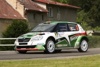 Freddy Loix - Frederic Miclotte, koda Fabia S2000 - Rally Bohemia 2011