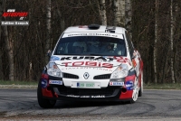 Josef Zimmermann - Pavel Zalabk, Renault Clio R3 - Rally Vrchovina 2012