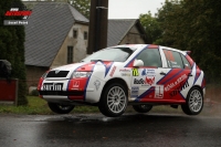 Emil Triner - Kateina Achsov (koda Fabia) - Enteria Rally Pbram 2012