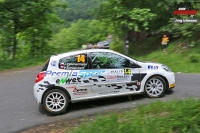 Josef Zimmermann - Petr Schleichert (Renault Clio R3) - The Most Rally 2017