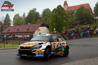 Martin Vlek - Richard Lasevi (koda Fabia S2000) - Valask Rally 2014
