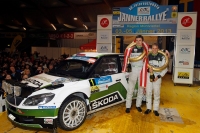 Jan Kopeck - Pavel Dresler, koda Fabia S2000 - Jnner Rallye 2013 (foto: M.Knedla)