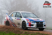 Jaroslav Pel - Roman Peek, Mitsubishi Lancer Evo IX - Rally Luick Hory 2013