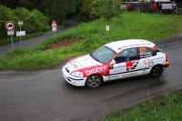 Radim Koutek - Zdenk Gajdok, Honda Civic VTi - Rallysprint Kopn 2013 (foto: Nicole Chadimov)