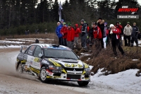 Jaroslav Orsk - David meidler (Mitsubishi Lancer Evo IX) - Rally Liepaja-Ventspils 2013