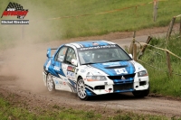 Martin Semerd - Bohuslav Ceplecha (Mitsubishi Lancer Evo IX) - Rally Krkonoe 2012