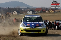 Josef Petk - Alena Beneov (Renault Clio R3) - Bonver Valask Rally 2012