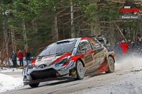 Elfyn Evans - Scott Martin (Toyota Yaris WRC) - Rallye Monte Carlo 2020