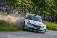 Jan Kopeck - Pavel Dresler, koda Fabia S2000 - Rallye esk Krumlov 2014