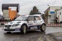 Jan ern - Petr ernohorsk (koda Fabia S2000) - Mikul Zaremba Rally Sluovice 2015